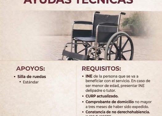 Si tú o algún familiar requiere silla de ruedas, aún pueden realizar su PRE-REGISTRO