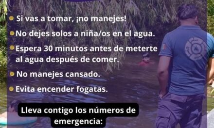 Sigue las recomendaciones que la Dirección de Protección Civil y Bomberos Tula tiene para ti en esta temporada vacacional de Semana Santa.