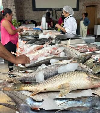 Gobierno de Atotonilco de Tula trabaja de la mano con vendedores de pescado y mariscos