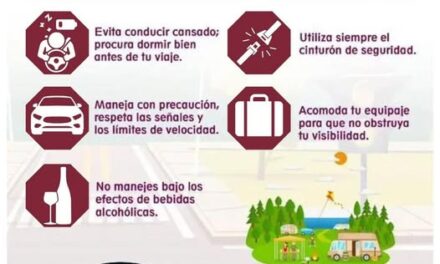 En esta temporada de Semana Santa, Protección Civil y Bomberos de Tepeji del Río, hace un llamado a viajar con responsabilidad