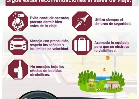 En esta temporada de Semana Santa, Protección Civil y Bomberos de Tepeji del Río, hace un llamado a viajar con responsabilidad
