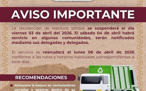 Suspenderán recolección de residuos sólidos en Tula de Allende