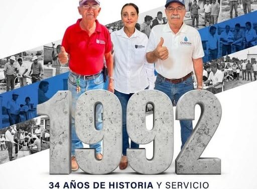 CAAMTROH cumple 34 años llevando agua potable a los tepejanos