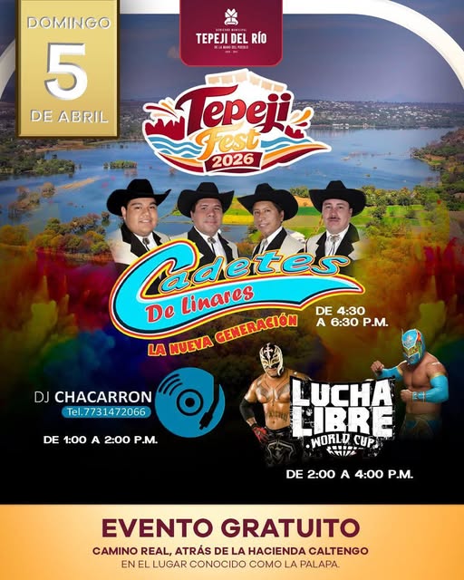 No te pierdas la presentación de los Cadetes de Linares, La Nueva Generación, en el Tepeji Fest