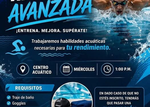 Invitan a formar parte de la Clínica de Entrenamiento de Natación Avanzada