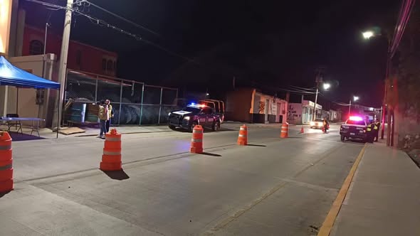 Aseguran a 16 personas en módulos de alcoholímetro instalados en Atotonilco de Tula