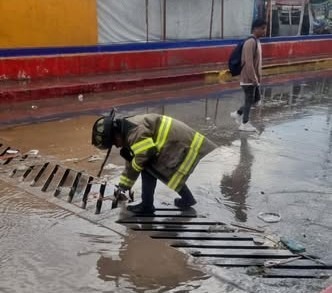 Realizan monitoreos constantes en Tula de Allende tras las lluvias rgistradas la tarde de hoy