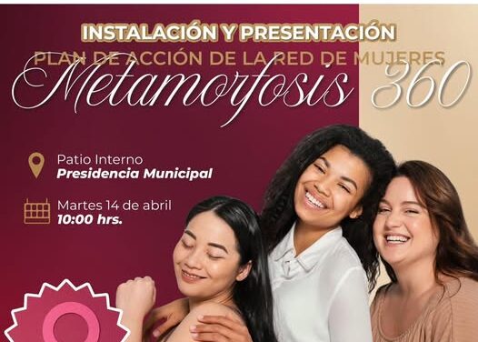 Instalarán Red de Mujeres «Metamorfosis 360» en Atotonilco de Tula