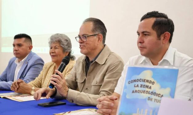 Presentan cuaderno infantil de actividades “Conociendo la Zona Arqueológica de Tula”