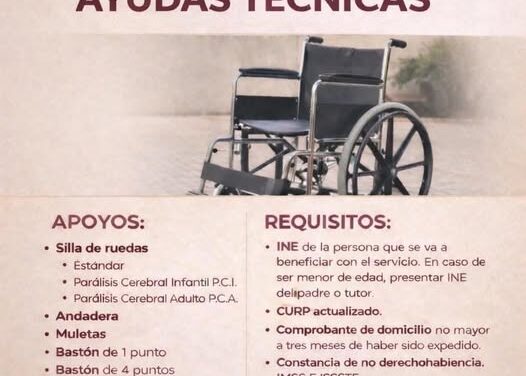 Inicia pre registro para la entrega de ayudas técnicas en Tepeji del Río