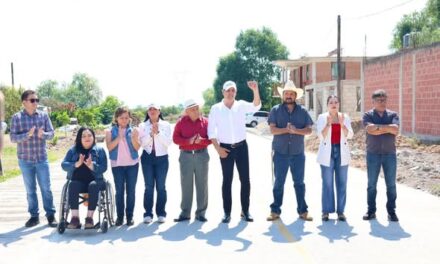 Cristhian Martínez impulsa la mejora de infraestructura con presupuesto participativo en la colonia Iturbe