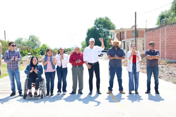 Cristhian Martínez impulsa la mejora de infraestructura con presupuesto participativo en la colonia Iturbe