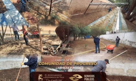 Atotonilco de Tula trabajará en la recuperación de espacios públicos