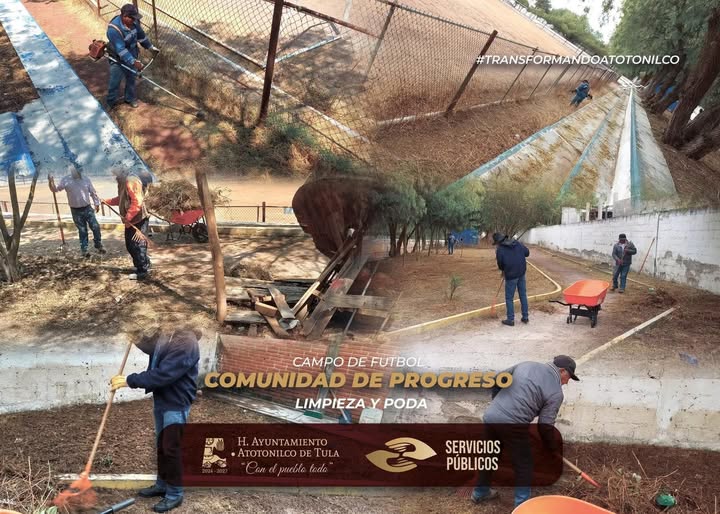 Atotonilco de Tula trabajará en la recuperación de espacios públicos