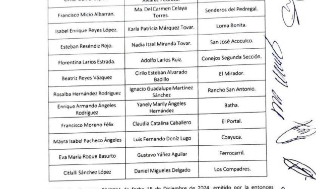 Dictamen emitido por la Comisión Especial para Delegados de Atotonilco de Tula