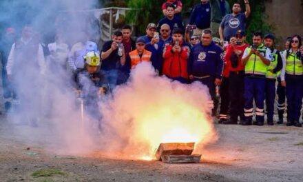 PC Tepeji participa en Curso Integral de Pirotecnia