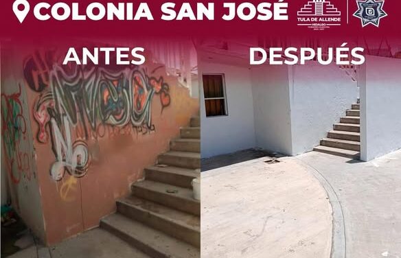 Impusan recuperación de espacios públicos en Tula de Allende