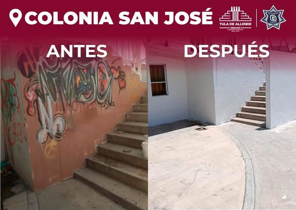 Impusan recuperación de espacios públicos en Tula de Allende