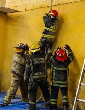 Protección Civil y Bomberos de Atotonilco de Tula se profesionalizan en técnicas de rescate especializado