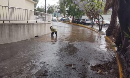 PC Tula atienden reporte de anegaciones tras las lluvias registradas esta tarde