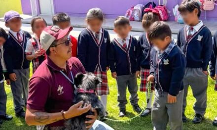 Fomentan el cuidado responsable de los animale entre alumnos del Jardín de Niños “Gral. Mariano Escobedo”