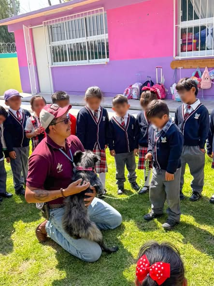 Fomentan el cuidado responsable de los animale entre alumnos del Jardín de Niños “Gral. Mariano Escobedo”