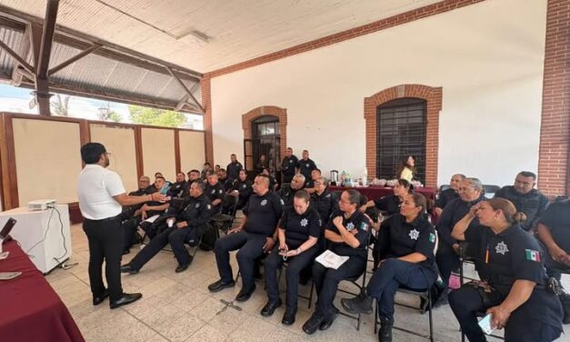 Gobierno municipal de Tula de Allende fortalece la seguridad con capacitación y profesionalización constante.