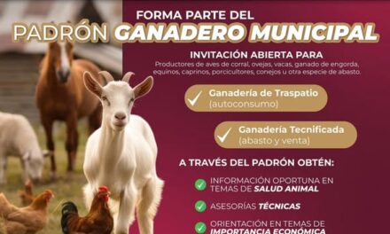 Fortalecen el sector ganadero de Atotonilco de Tula