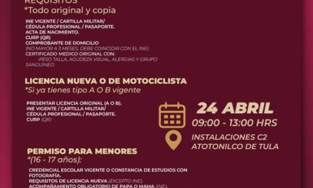 Tramita tu licencia de conducir en Atotonilco de Tula