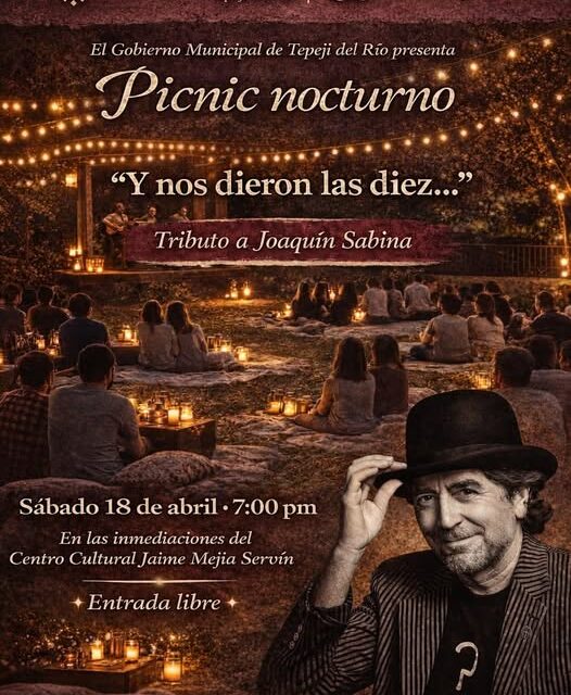Organizan tributo a Joaquín Sabina en Tepeji del Río