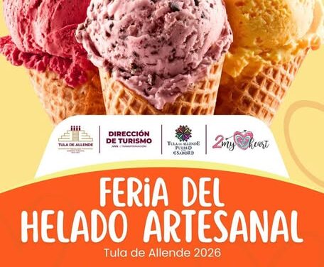 Impulsa Cristhian Martínez el turismo, la cultura y la gastronomía con la Feria del Helado Artesanal 2026