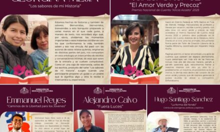 Conoce a las y los escritores que estarán presentes en Tula en el marco del “Día Internacional del libro y los Derechos de Autor