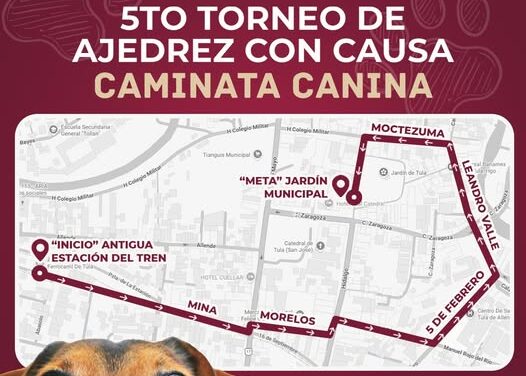 Conoce la ruta de la caminata canina con causa que se llevará a cabo en Tula de Allende
