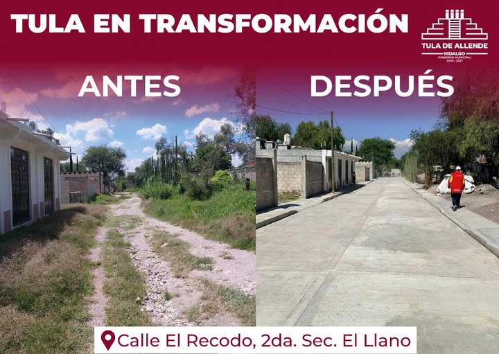 Mejoran infraestructura en comunidades de Tula de Allende