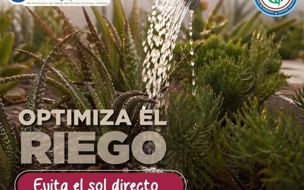 La CAAMTROH emite las siguientes recomendaciones para cuidar el agua