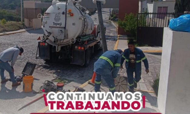 Realizan mantenimiento preventivo a infraestructura hidráulica en Cumbres del Real