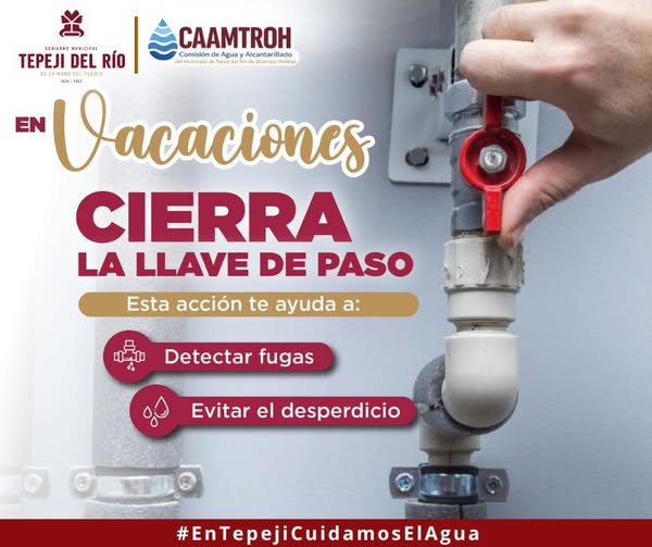 Sigue las recomendaciones que emite la CAAMTROH