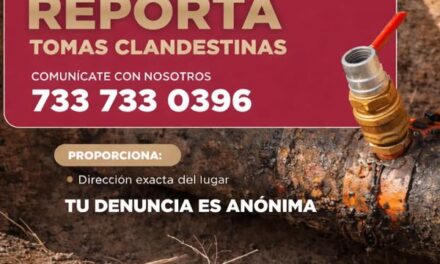 Ayuda a la Comisió de Agua a proteger el agua de Tepeji reportando las tomas clandestinas