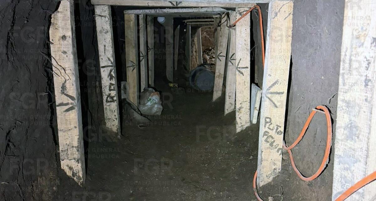 EN CATEO, FGR ASEGURA E INHABILITA TÚNEL EN DUCTO DE PEMEX, EN PACHUCA