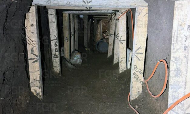 EN CATEO, FGR ASEGURA E INHABILITA TÚNEL EN DUCTO DE PEMEX, EN PACHUCA