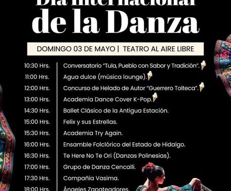 Gobierno Municipal de Tula conmemora el Día Internacional de la Danza