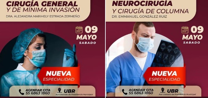 Nuevas especialidades médicas en el DIF de Atotonilco de Tula