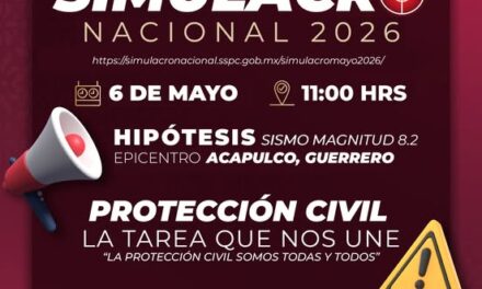 Atotonilco de Tula participará en el Primer Simulacro Nacional 2026