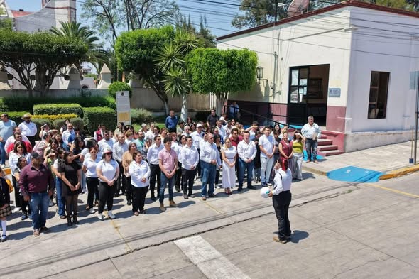 El Gobierno Municipal de Tepeji del Río se sumó al Primer Simulacro Nacional, reafirmando su compromiso con la seguridad y la cultura de la prevención