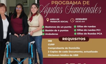 Inicia la recepción de documentos para Ayudas Funcionales en Atotonilco de Tula