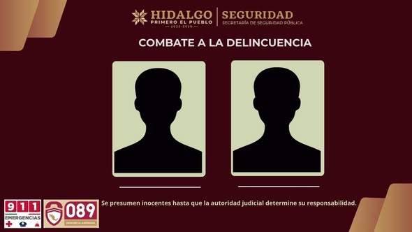 Detienen a dos adolescentes de 14 y 15 años de edad, por agresión con arma de fuego en Tula