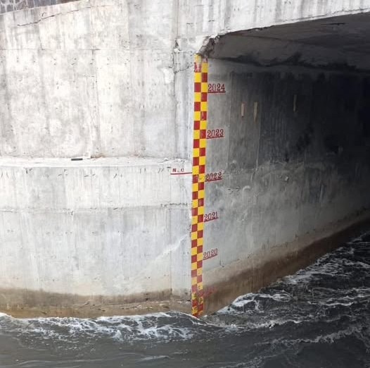 Continúa monitoreo de niveles de agua en el Río Tula