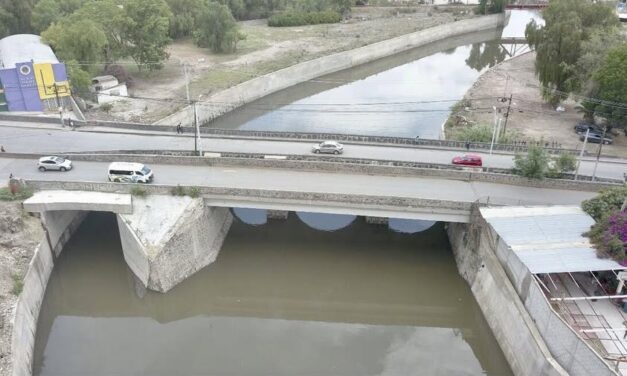 Avanzan obras de la primera etapa del proyecto de colectores residuales de Tula de Allende