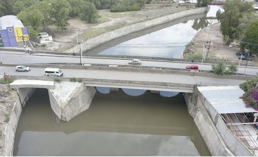 Avanzan obras de la primera etapa del proyecto de colectores residuales de Tula de Allende