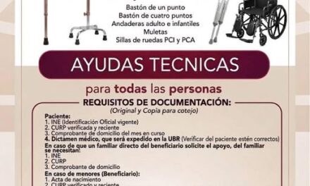 Abren registro al programa de gestión de ayudas técnicas en Tepeji del Río